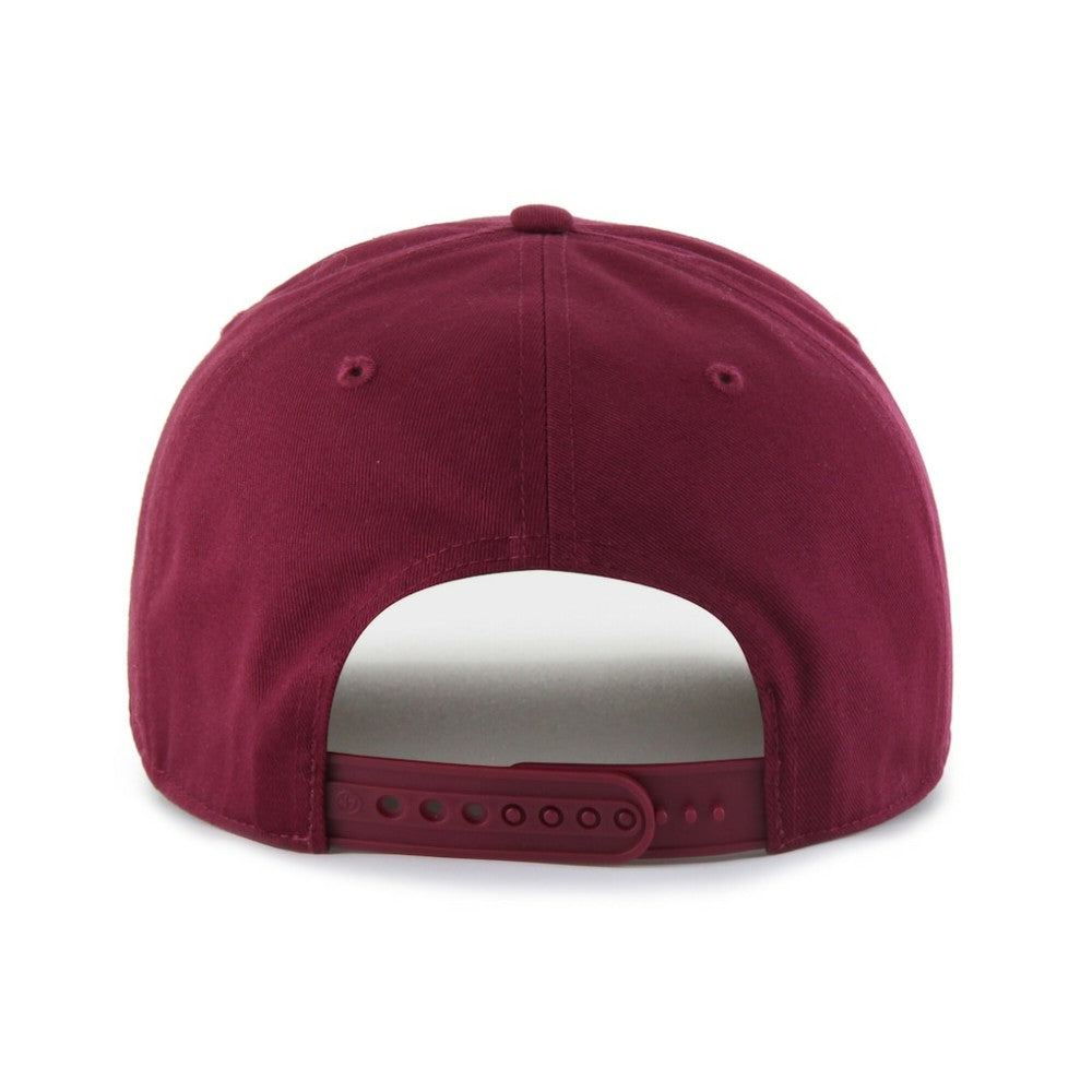 Philadelphia Phillies '47 Cooperstown Break Wood Suede Hitch Adjustable Hat - Burgundy/Brown - 47 brand Sale