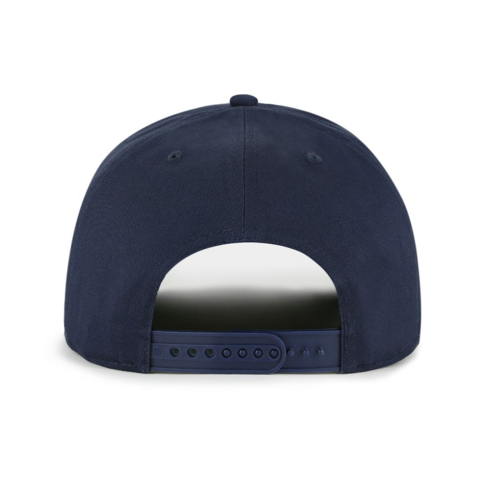 Boston Red Sox '47 Cooperstown Break Wood Suede Hitch Adjustable Hat - Navy/Brown - 47 brand Sale
