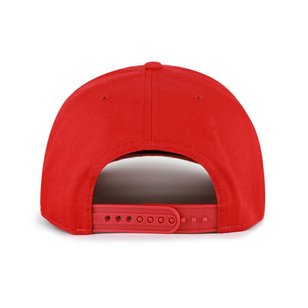 St. Louis Cardinals '47 Cooperstown Break Wood Suede Hitch Adjustable Hat - Red/Brown - 47 brand Discount