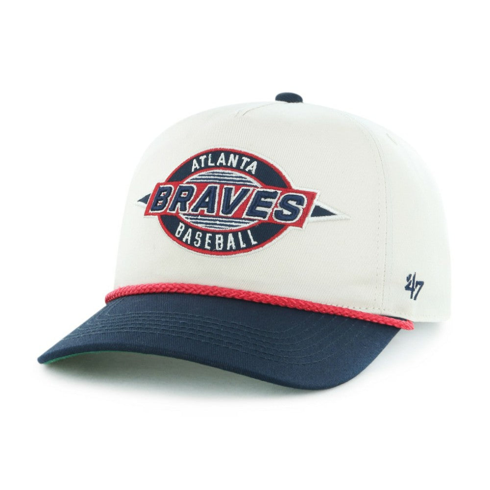 Atlanta Braves '47 Frame Out Hitch Adjustable Hat - Natural - 47 brand Online