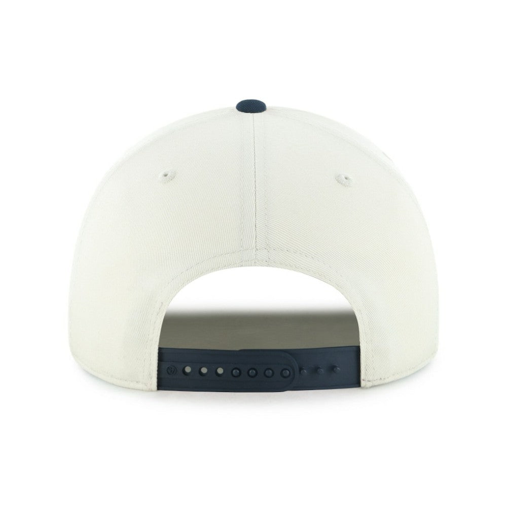Boston Red Sox '47 Frame Out Hitch Adjustable Hat - Natural/Navy - 47 brand Lifestyle