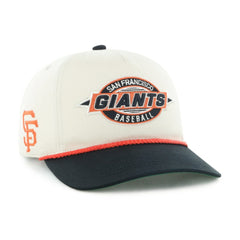 San Francisco Giants '47 Frame Out Hitch Adjustable Hat - Natural/Black - 47 brand Discount