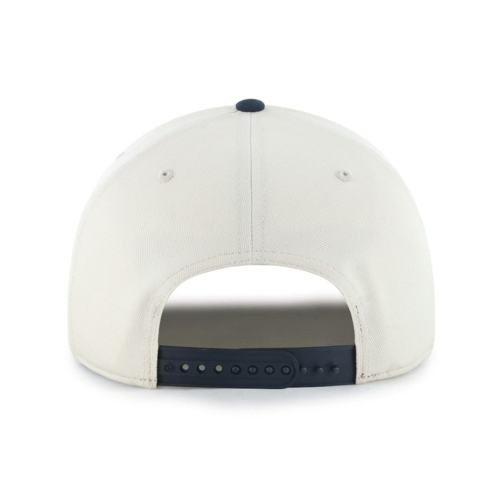 Seattle Mariners '47 Frame Out Hitch Adjustable Hat - Natural/Navy - 47 brand Online