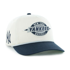 New York Yankees '47 Frame Out Hitch Adjustable Hat - Natural/Navy - 47 brand Online