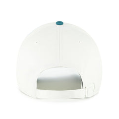 Washington Nationals '47 Contemporary Tonal Clean Up Adjustable Hat - White/Teal - 47 brand Lifestyle