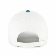 New York Mets '47 Contemporary Tonal Clean Up Adjustable Hat - White/Teal - 47 brand Lifestyle
