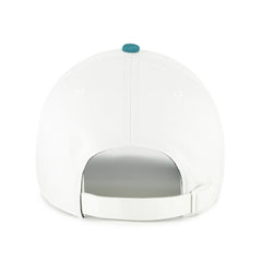 New York Yankees '47 Contemporary Tonal Clean Up Adjustable Hat - White/Teal - 47 brand on Sale