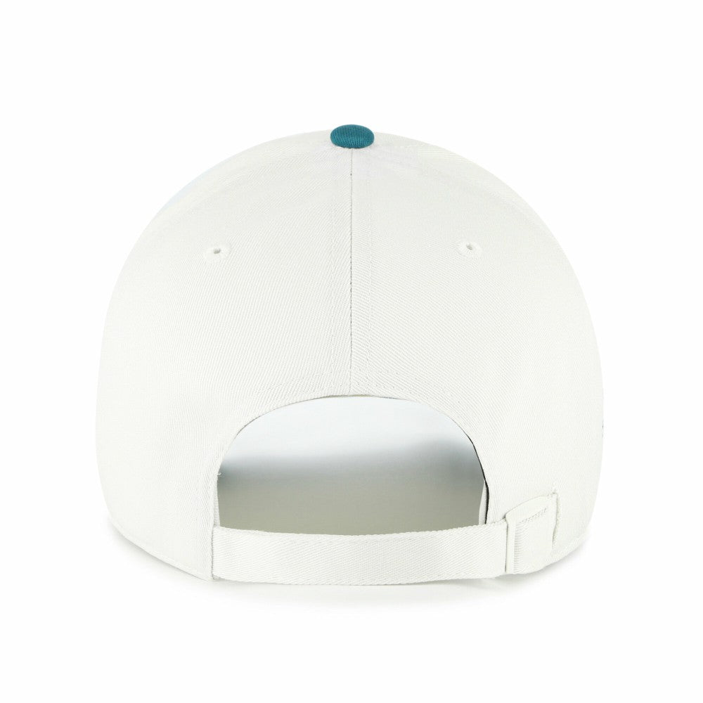 Athletics '47 Contemporary Tonal Clean Up Adjustable Hat - White/Teal - 47 brand Discount