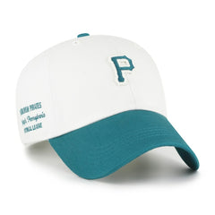 Pittsburgh Pirates '47 Contemporary Tonal Clean Up Adjustable Hat - White/Teal - 47 brand on Sale