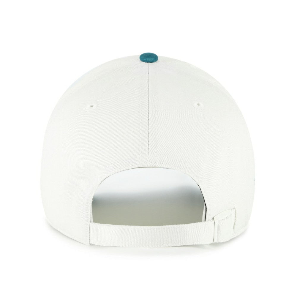 San Diego Padres '47 Contemporary Tonal Clean Up Adjustable Hat - White/Teal - 47 brand Discount