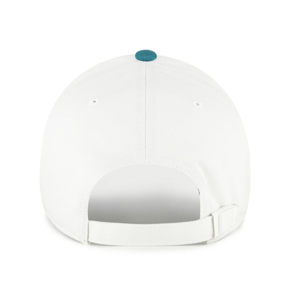 Texas Rangers '47 Contemporary Tonal Clean Up Adjustable Hat - White/Teal - 47 brand Discount