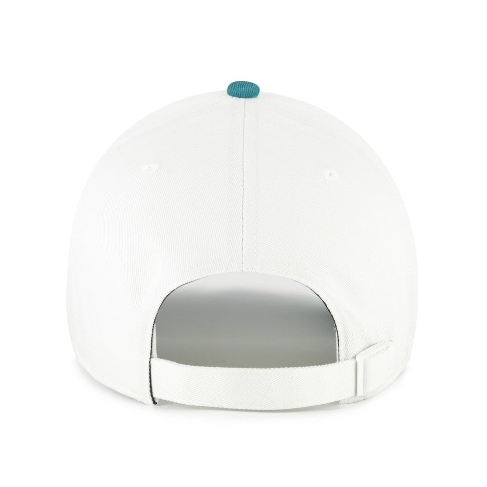 Houston Astros '47 Contemporary Tonal Clean Up Adjustable Hat - White/Teal - 47 brand Lifestyle