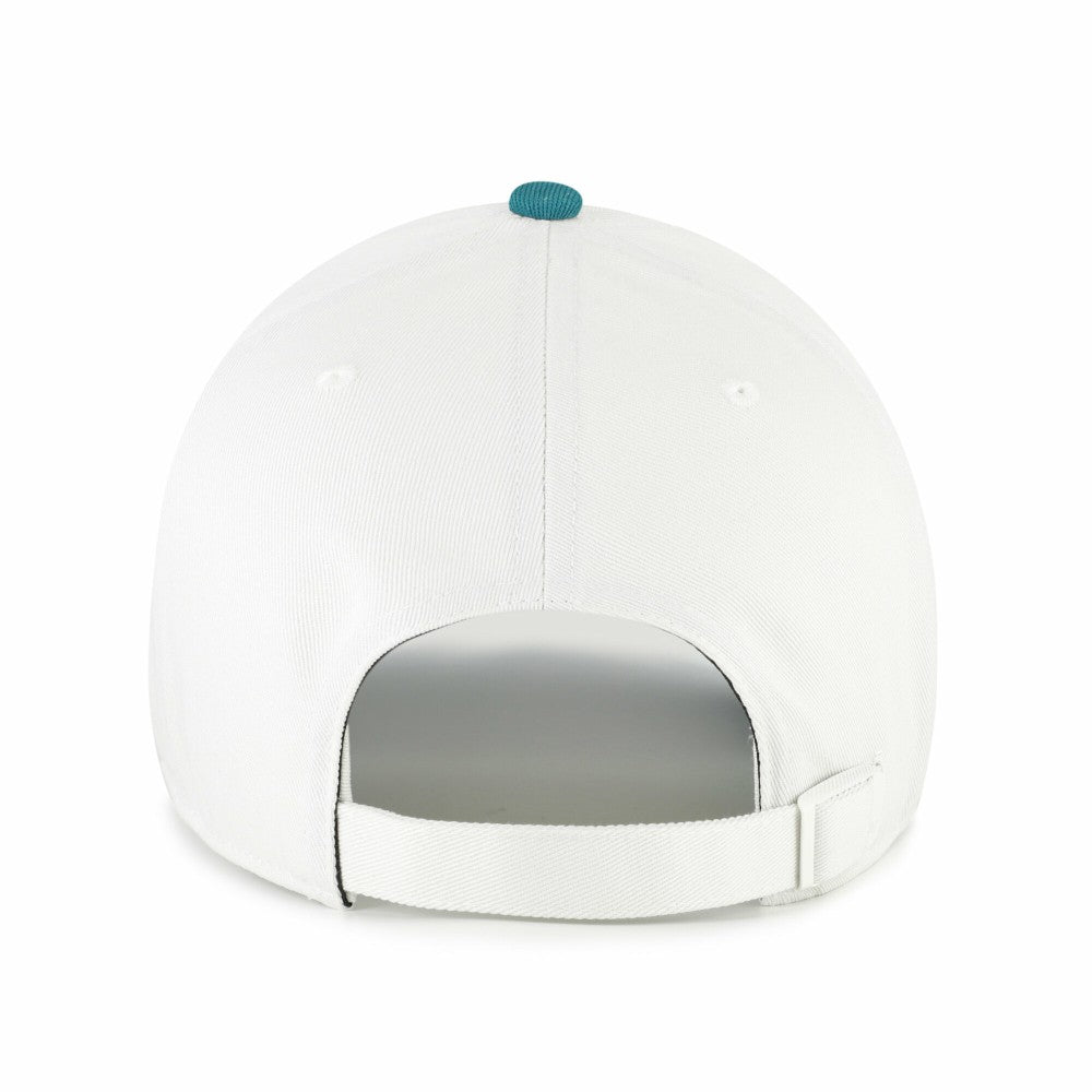 Los Angeles Dodgers '47 Contemporary Tonal Clean Up Adjustable Hat - White/Teal - 47 brand Online