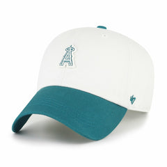 Los Angeles Angels '47 Contemporary Tonal Clean Up Adjustable Hat - White/Teal - 47 brand Sale