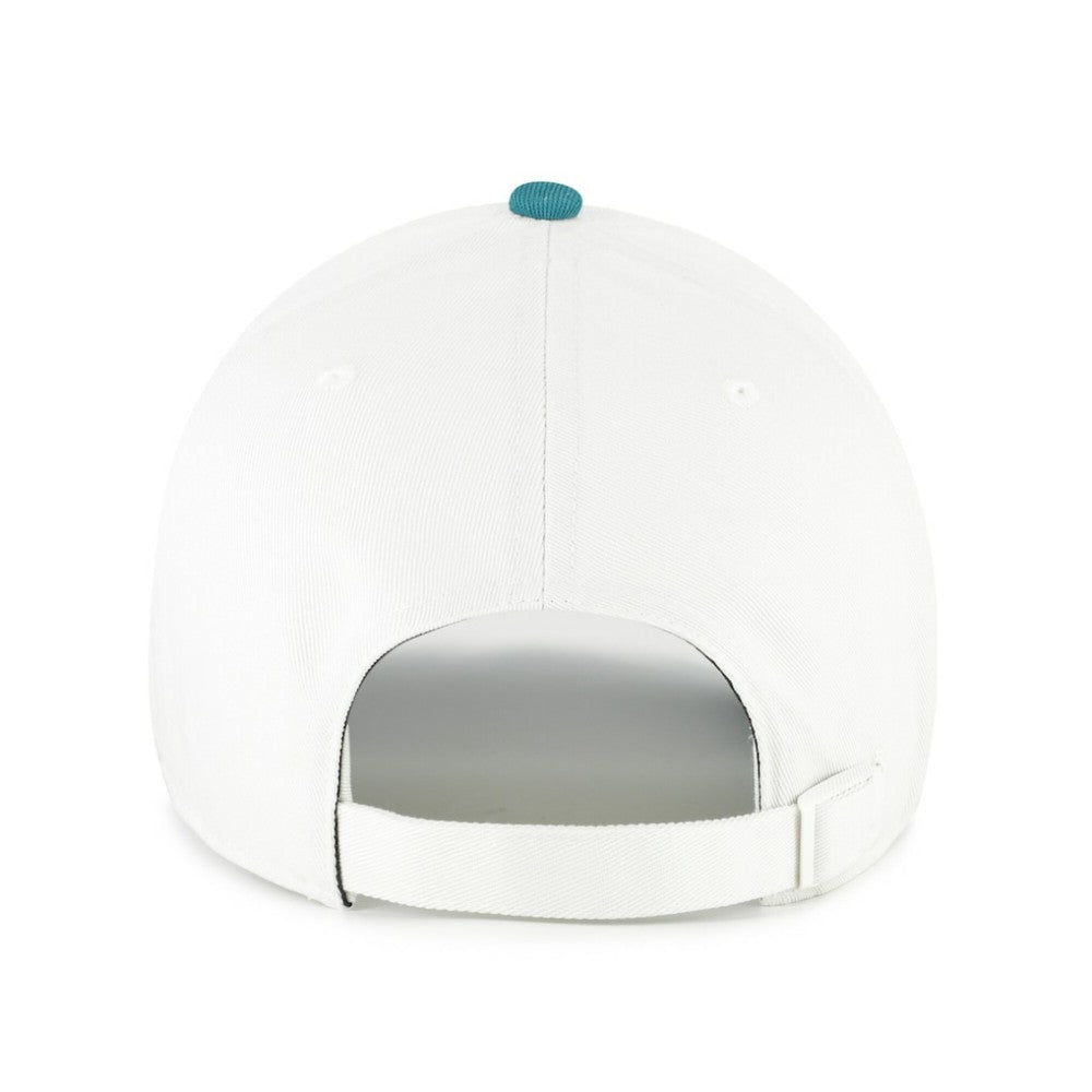 Chicago Cubs '47 Contemporary Tonal Clean Up Adjustable Hat - White/Teal - 47 brand Online