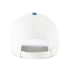 Boston Red Sox '47 Contemporary Tonal Clean Up Adjustable Hat - White/Teal - 47 brand Lifestyle
