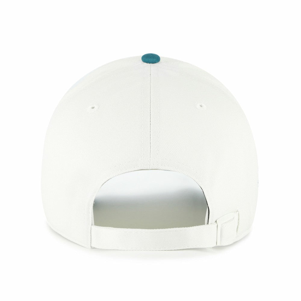 Milwaukee Brewers '47 Contemporary Tonal Clean Up Adjustable Hat - White/Teal - 47 brand Lifestyle