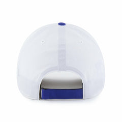 Kansas City Royals '47 Vista Mini Clean Up brrr° Adjustable Hat - White/Royal - 47 brand Lifestyle