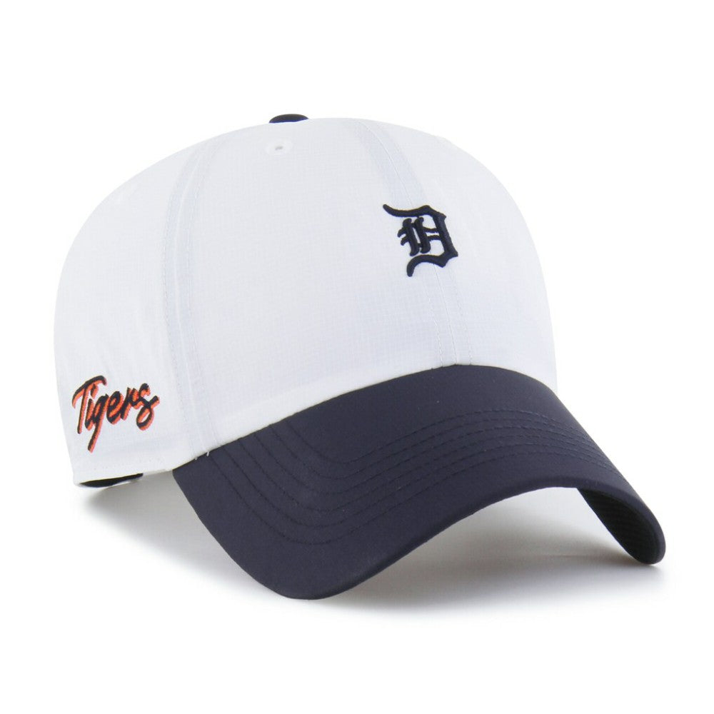 Detroit Tigers '47 Vista Mini Clean Up brrr° Adjustable Hat - White/Navy - 47 brand Online