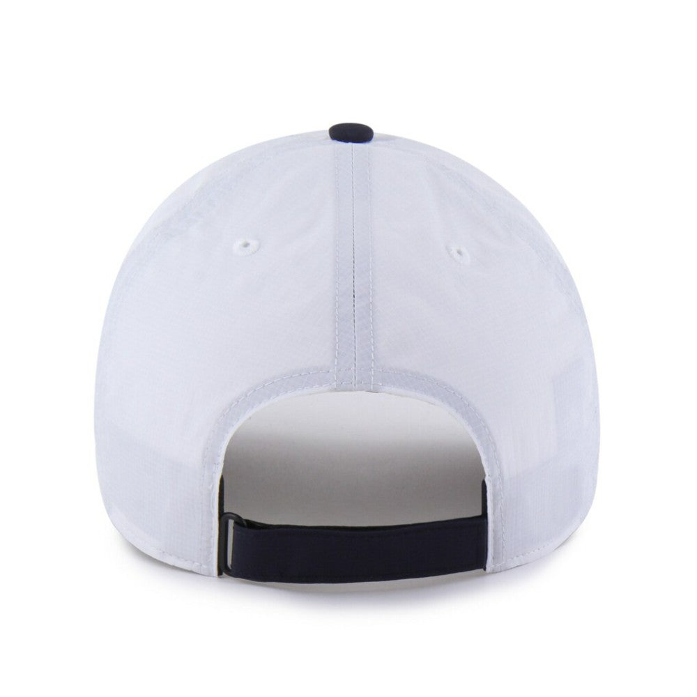 New York Yankees '47 Vista Mini Clean Up brrr° Adjustable Hat - White/Navy - 47 brand Sale