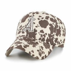 Los Angeles Angels '47 Women's Bessie Clean Up Adjustable Hat - Natural - 47 brand Lifestyle