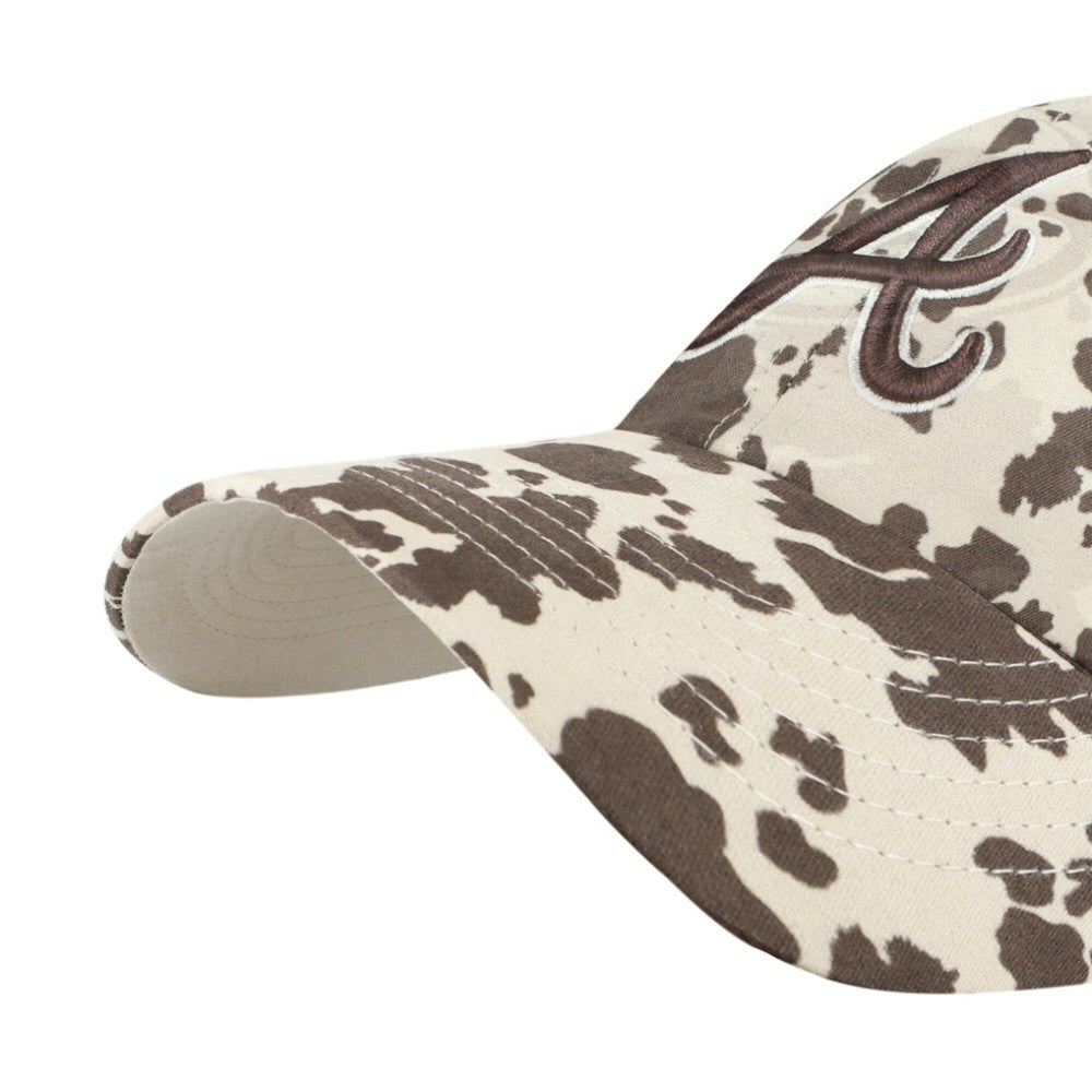 Atlanta Braves '47 Women's Bessie Clean Up Adjustable Hat - Natural - 47 brand on Sale
