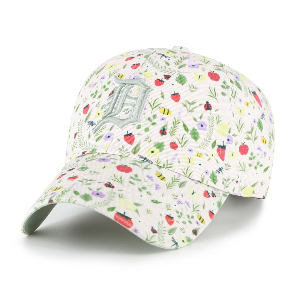 Detroit Tigers '47 Women's Posey Clean Up Adjustable Hat - Light Pink - 47 brand Lifestyle