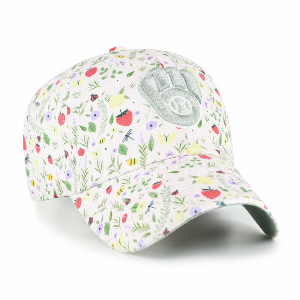Milwaukee Brewers '47 Women's Posey Clean Up Adjustable Hat - Light Pink - 47 brand Sale