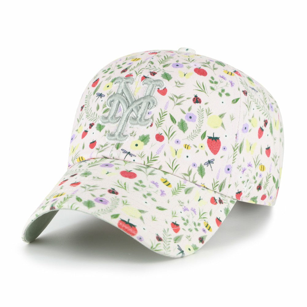 New York Mets '47 Women's Posey Clean Up Adjustable Hat - Light Pink - 47 brand Discount