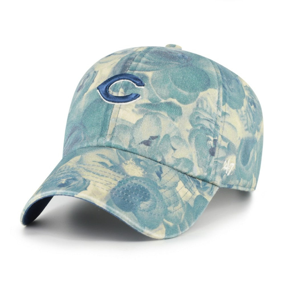 Cincinnati Reds '47 Women's Gardenia Clean Up Adjustable Hat - Blue - 47 brand Lifestyle