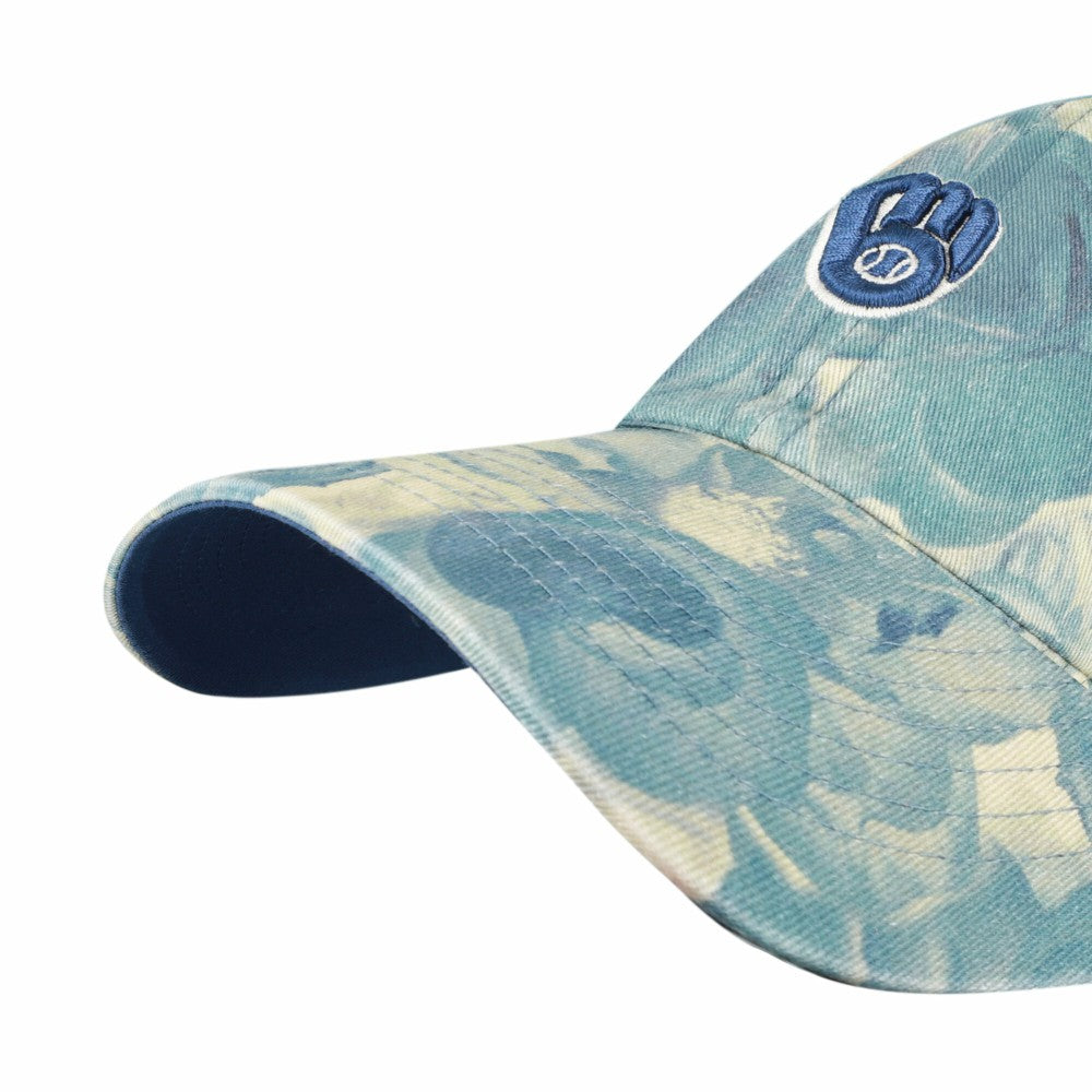 Milwaukee Brewers '47 Women's Gardenia Clean Up Adjustable Hat - Blue - 47 brand Discount