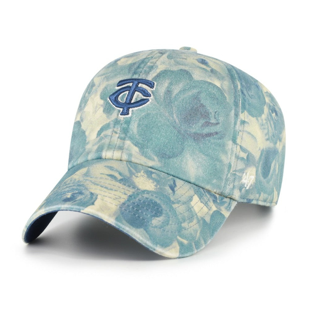 Minnesota Twins '47 Women's Gardenia Clean Up Adjustable Hat - Blue - 47 brand on Sale