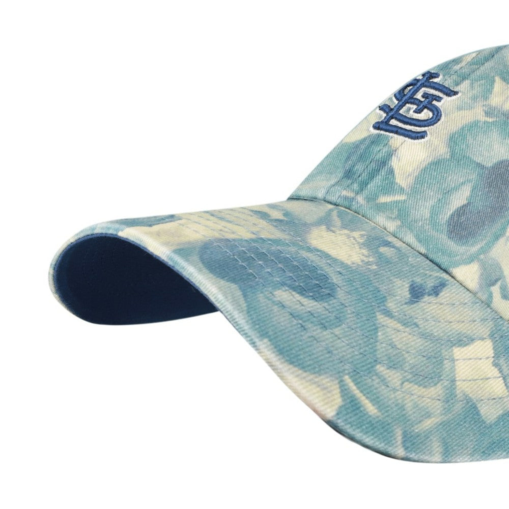 St. Louis Cardinals '47 Women's Gardenia Clean Up Adjustable Hat - Blue - 47 brand Online