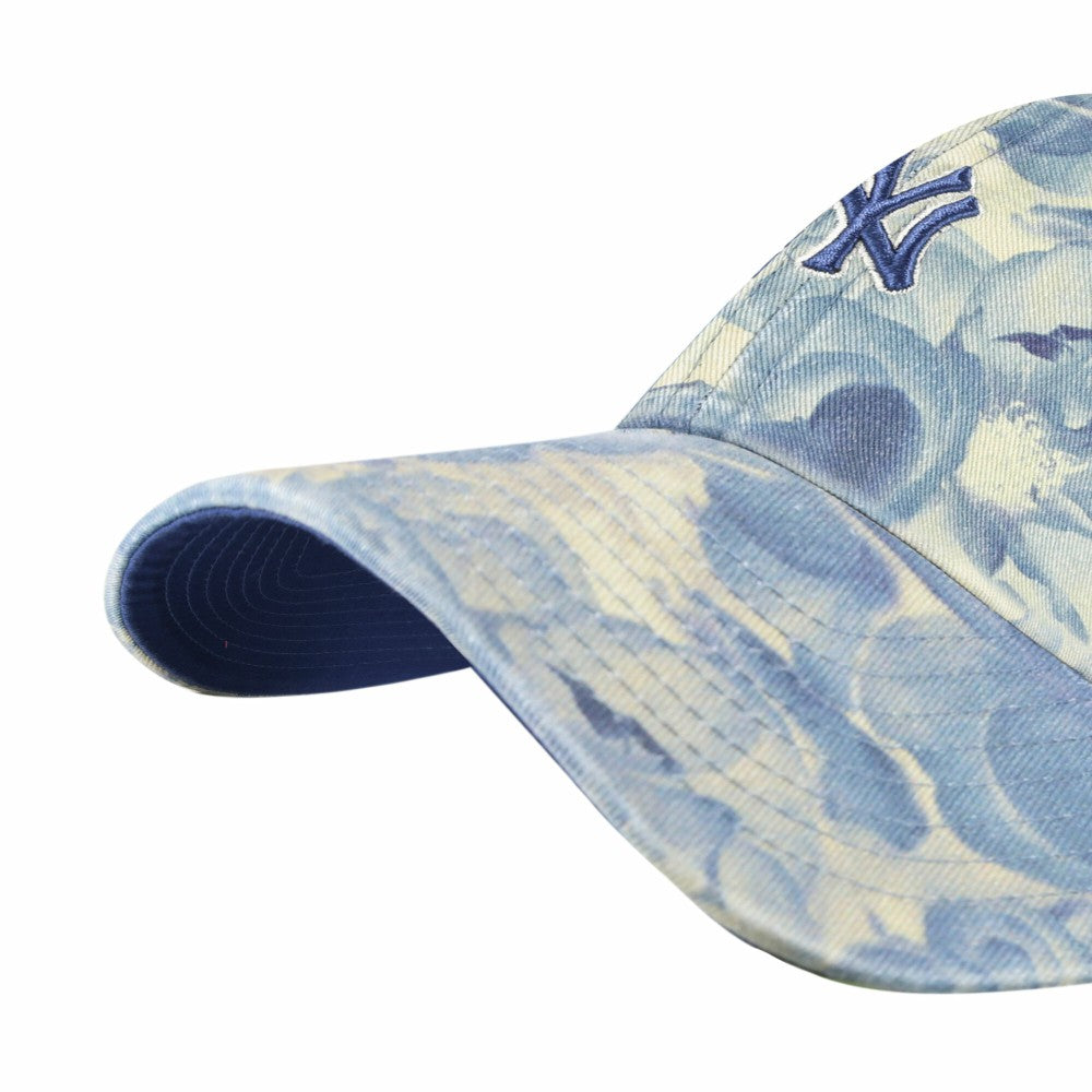 New York Yankees '47 Women's Gardenia Clean Up Adjustable Hat - Blue - 47 brand on Sale