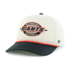 San Francisco Giants '47 Youth Frame Out Hitch Adjustable Hat - Natural/Black - 47 brand on Sale