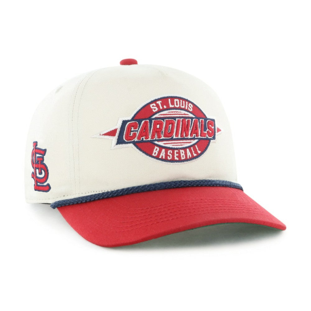 St. Louis Cardinals '47 Youth Frame Out Hitch Adjustable Hat - Natural/Red - 47 brand on Sale