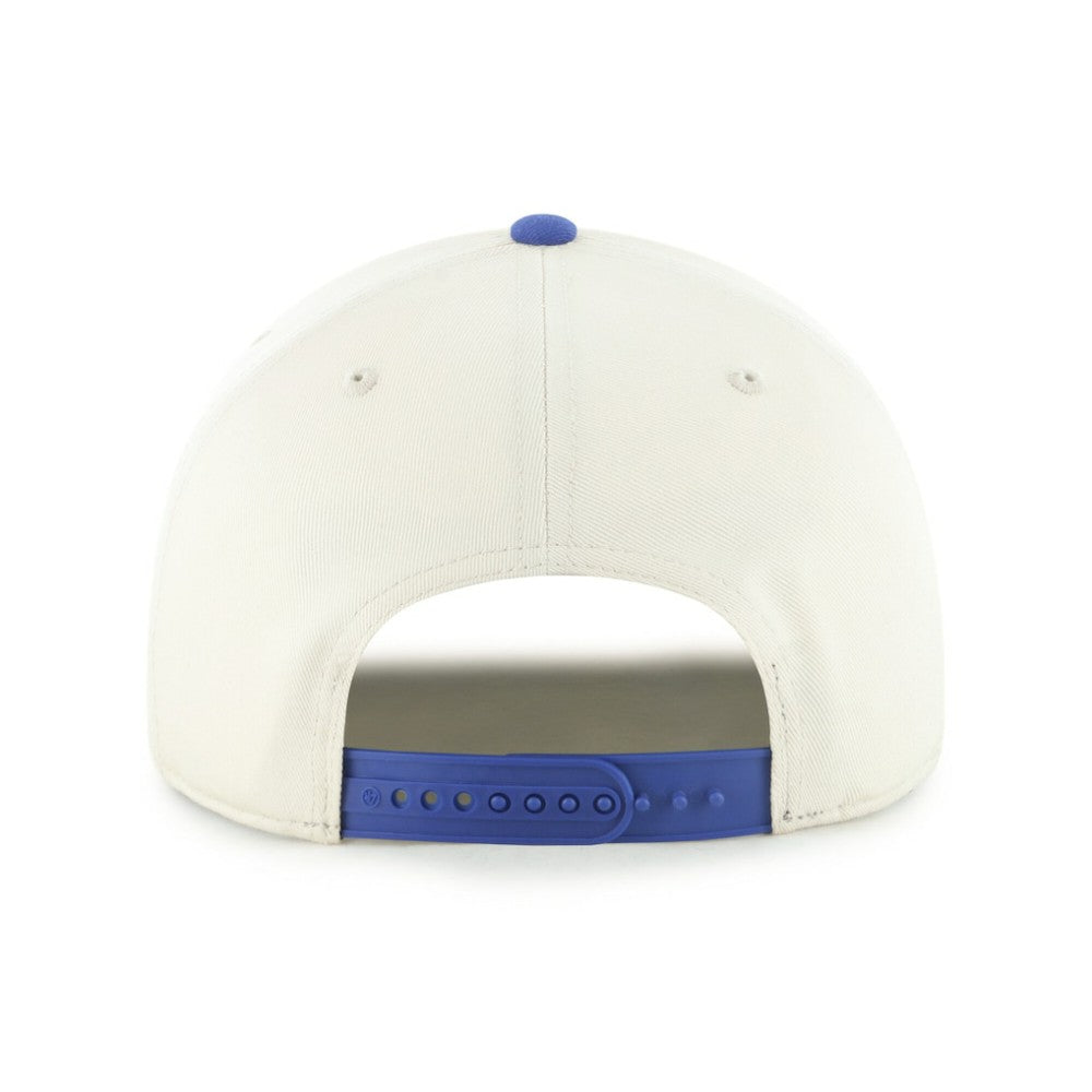 Texas Rangers '47 Youth Frame Out Hitch Adjustable Hat - Natural/Royal - 47 brand on Sale