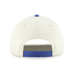 Chicago Cubs '47 Youth Frame Out Hitch Adjustable Hat - Natural/Royal - 47 brand on Sale