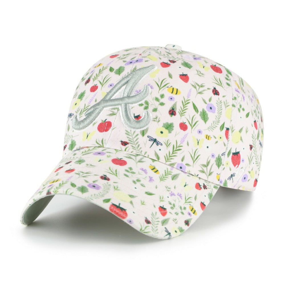 Atlanta Braves '47 Girls Youth Posey Clean Up Adjustable Hat - Light Pink - 47 brand Online