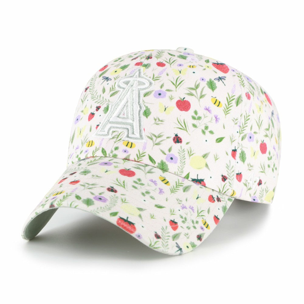 Los Angeles Angels '47 Girls Youth Posey Clean Up Adjustable Hat - Light Pink - 47 brand on Sale