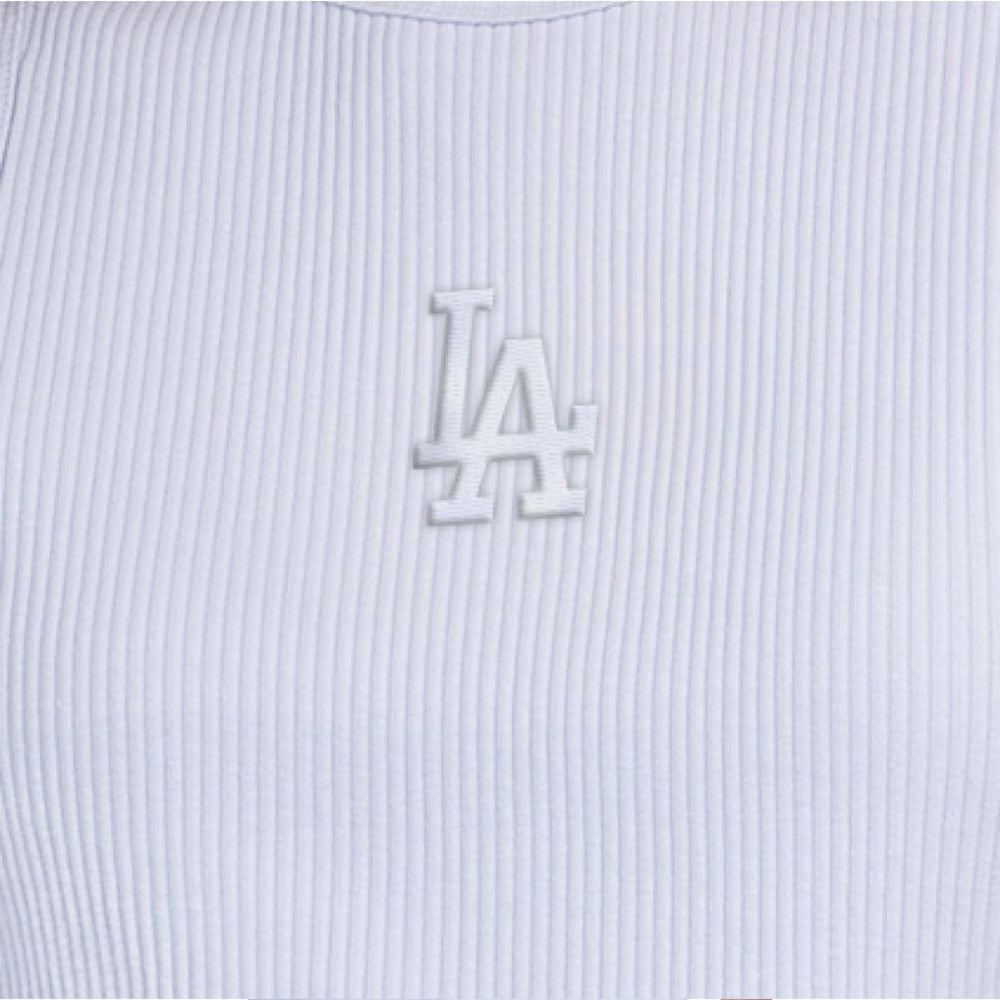Los Angeles Dodgers Starter Women's Pastels Ribbed Tank Top - Light Blue - MLB Discount
