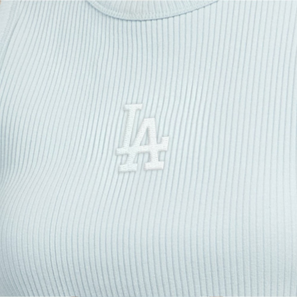 Los Angeles Dodgers Starter Women's Pastels Ribbed Tank Top - Mint - MLB on Sale