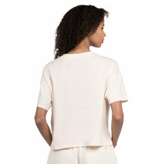Milwaukee Brewers Starter Women's Pastels Boxy Cropped T-Shirt - Cream - MLB on Sale