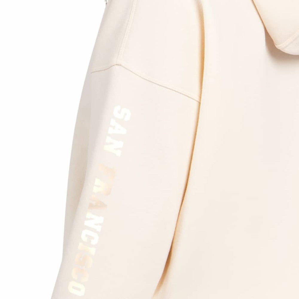 San Francisco Giants Starter Women's Pastel Relaxed Hoodie - Cream - MLB Online