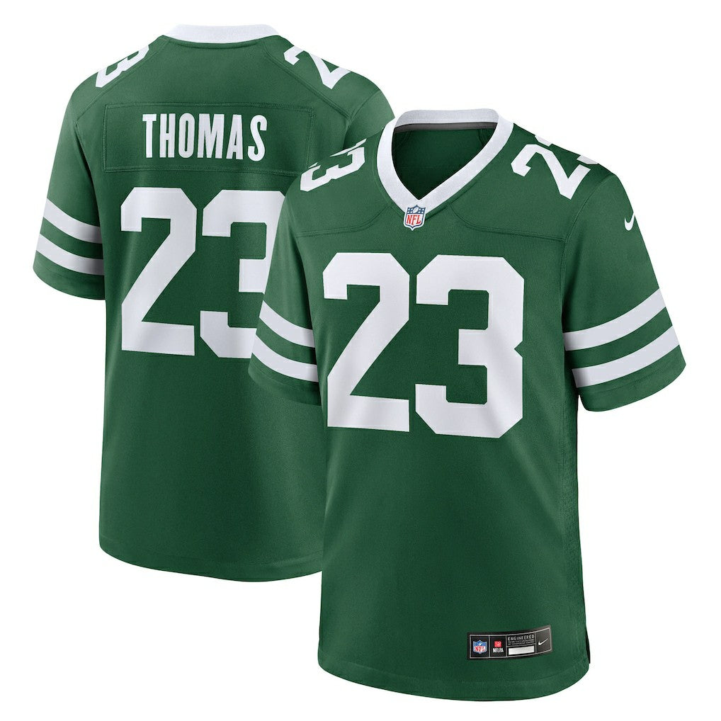 Nike Azareye'h Thomas New York Jets Team Game Jersey Legacy Green