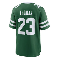 Nike Azareye'h Thomas New York Jets Team Game Jersey Legacy Green