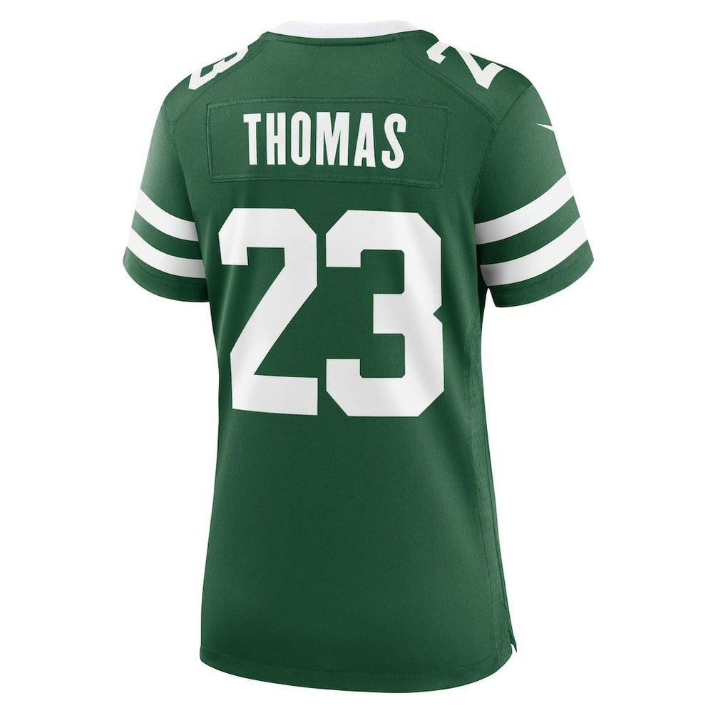 Nike Azareye'h Thomas New York Jets Women's Team Game Jersey Legacy Green