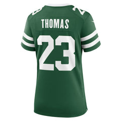 Nike Azareye'h Thomas New York Jets Women's Team Game Jersey Legacy Green