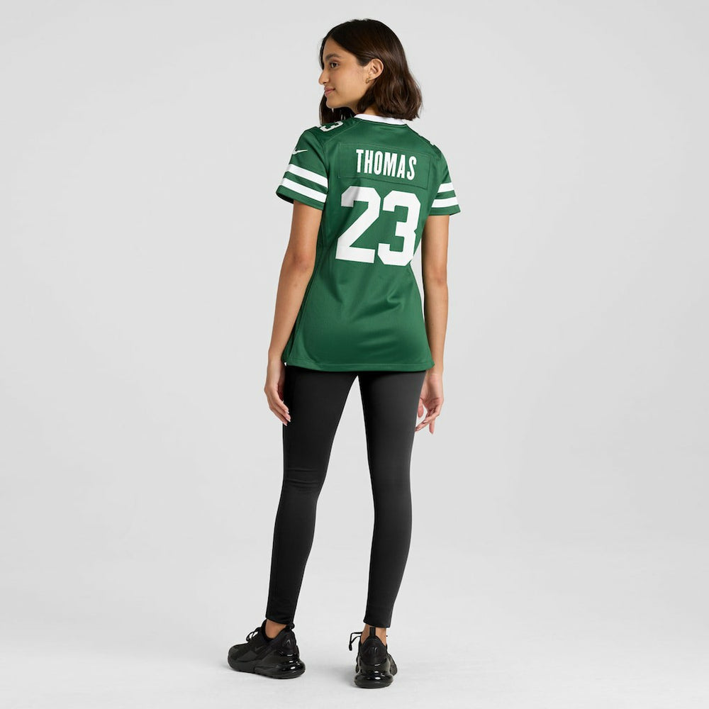 Nike Azareye'h Thomas New York Jets Women's Team Game Jersey Legacy Green