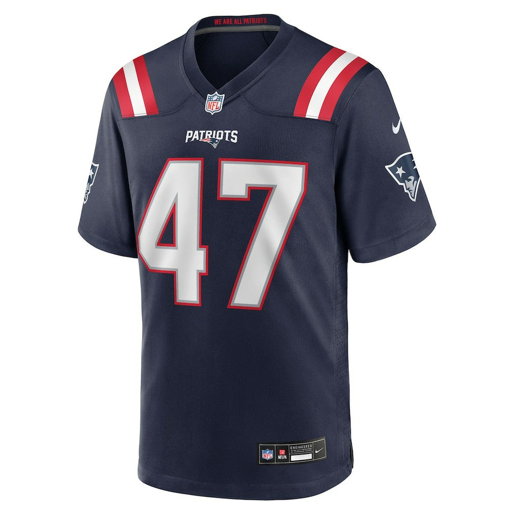 Nike Julian Ashby New England Patriots Team Game Jersey Navy